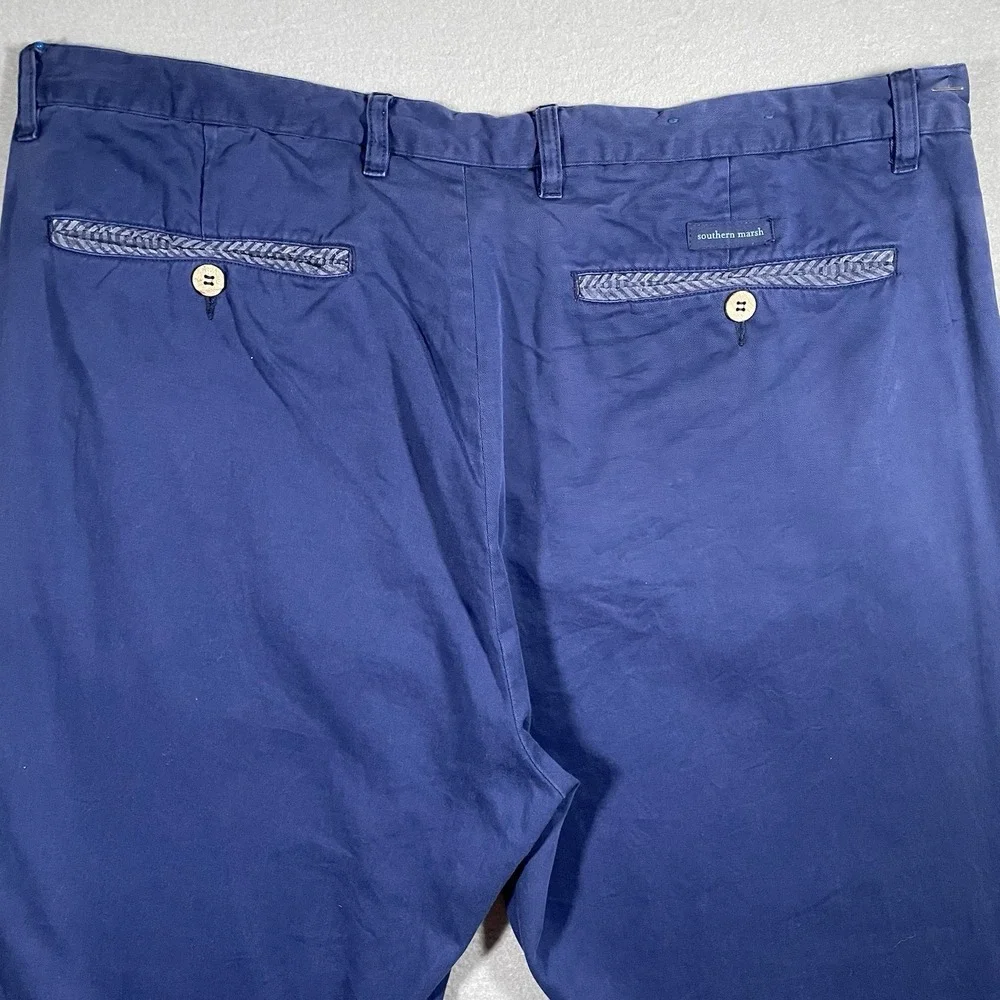 Southern Marsh Seawash Men Navy Blue Chino‎ Pants Size 40x32